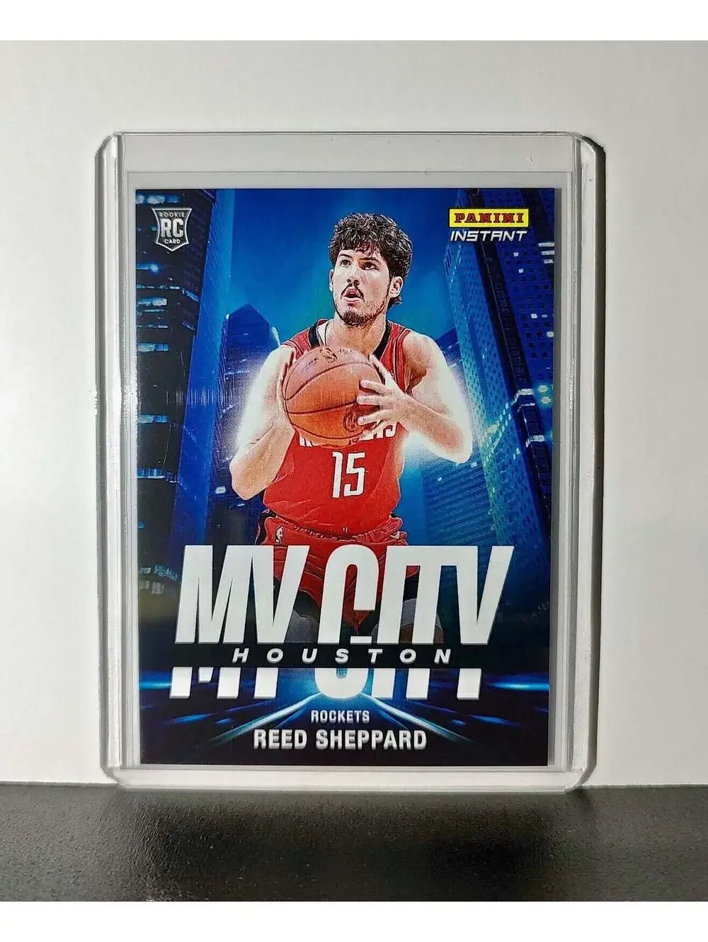Reed Sheppard Rookie 2024-25 Panini MyCity NBA #21 Basketball Rockets 1/268